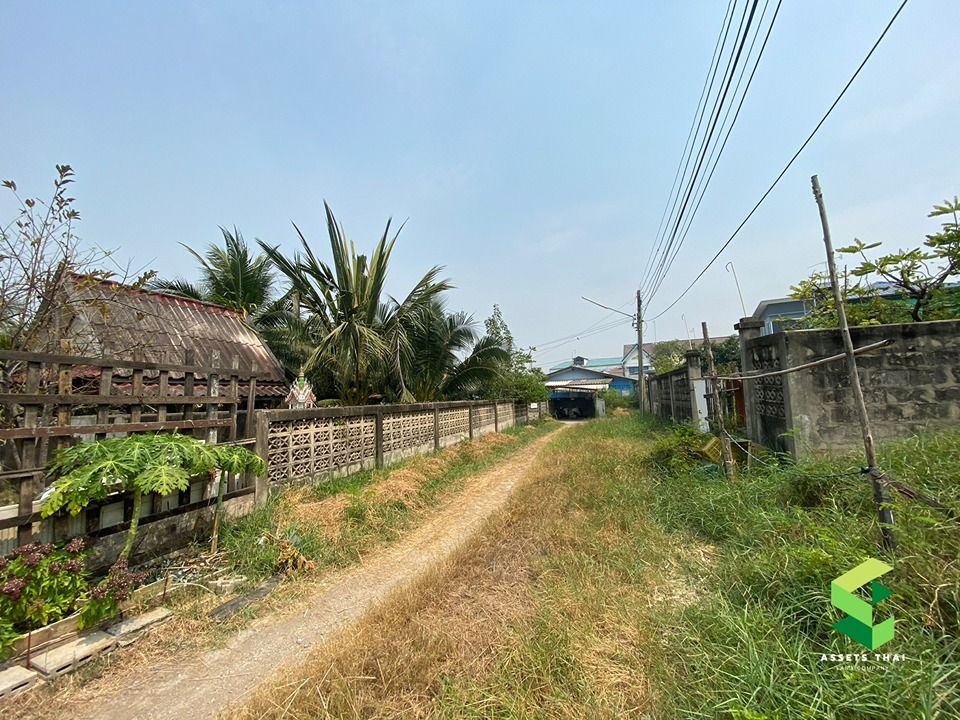 ขายที่ดินเปล่า 60 ตร.วา ถมสูงกว่าถนน 1เมตร ถนนณรงค์มิตร รพ.เอกชัย