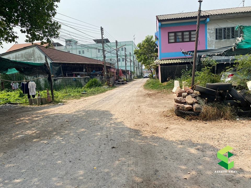 ขายที่ดินเปล่า 60 ตร.วา ถมสูงกว่าถนน 1เมตร ถนนณรงค์มิตร รพ.เอกชัย