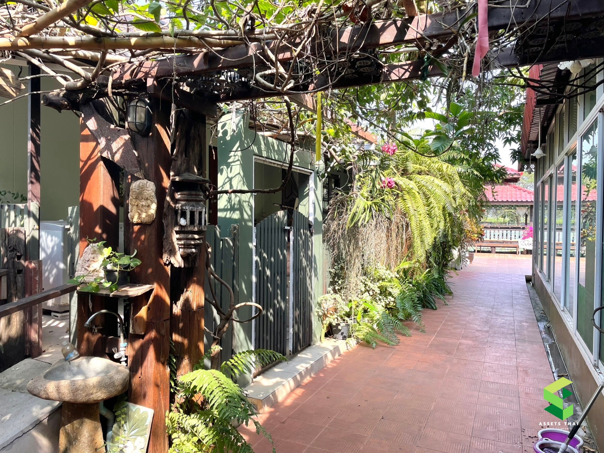 ให้เช่าร้านอาหาร คาเฟ่ สถานที่จัดเลี้ยง เรือนไทย 2.8 ไร่ ใกล้มหิดลศาลายา อ.บางใหญ่ นนทบุรี