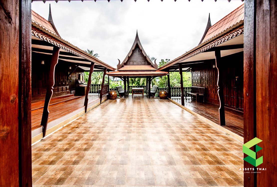 รีสอร์ทเรือนไทย ให้เช่าถ่ายรูป ให้เช่าถ่ายละครย้อนยุคได้(ค่ายหนังและละครเคยมาเช่าถ่ายทำ)